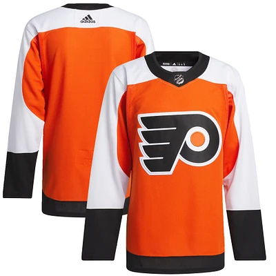 Men's adidas Burnt Orange Philadelphia Flyers Home Primegreen Authentic Jersey