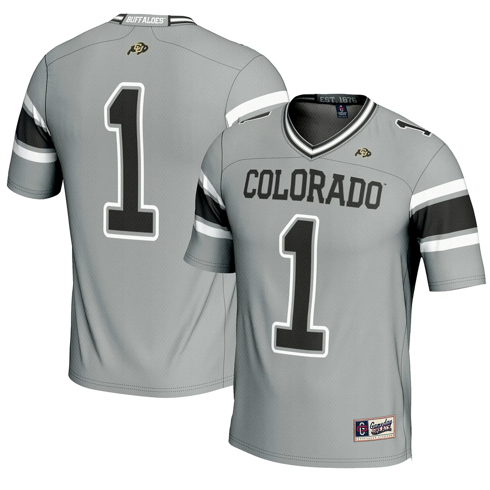 Youth GameDay Greats #1 Colorado Buffaloes Endzone Football Jersey