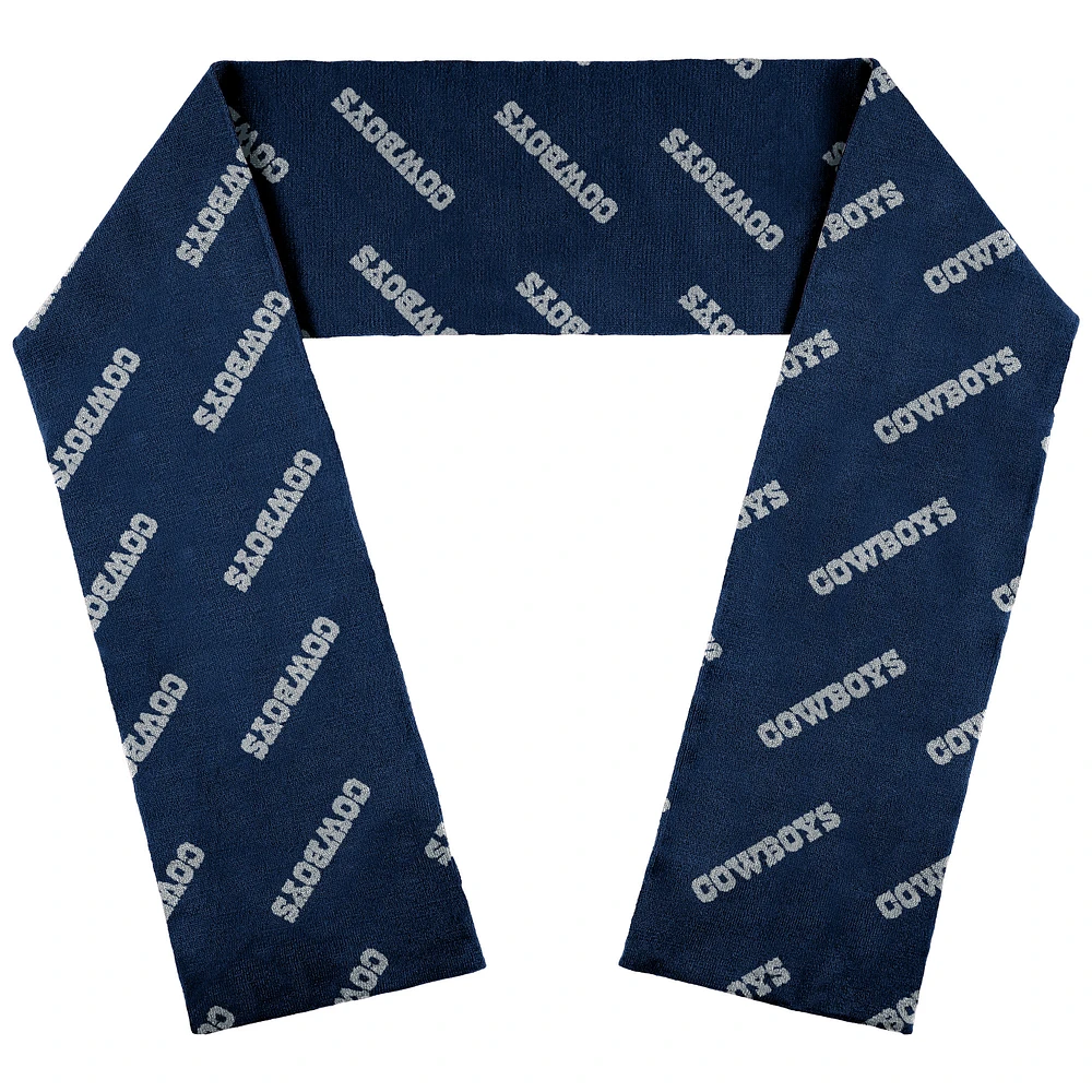 WEAR by Erin Andrews Dallas Cowboys Team Wordmark Scarf