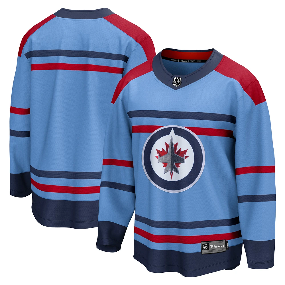 Men's Fanatics Light Blue Winnipeg Jets Alternate Breakaway Jersey