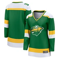 Women's Fanatics  Green Minnesota Wild Alternate Premier Breakaway Jersey