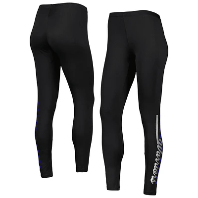 Women's G-III 4Her by Carl Banks Black Golden State Warriors Jump Shot Leggings