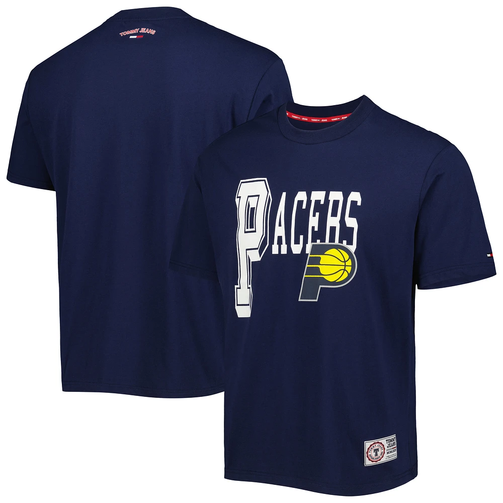 Men's Tommy Jeans Navy Indiana Pacers Mel Varsity T-Shirt