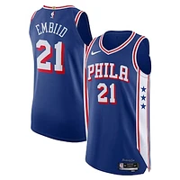 Men's Nike Joel Embiid Royal Philadelphia 76ers Authentic Jersey
