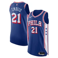 Men's Nike Joel Embiid Royal Philadelphia 76ers Authentic Jersey