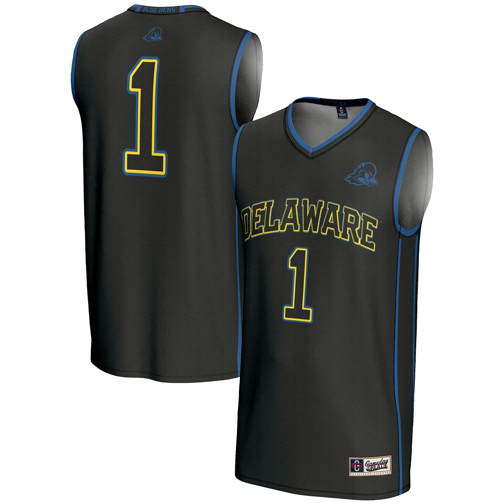 Male GameDay Greats #1 Delaware Fightin' Blue Hens Lightweight Basketball Jersey