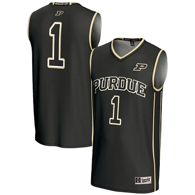 Male GameDay Greats #1 Black Purdue Boilermakers Lightweight Basketball Jersey