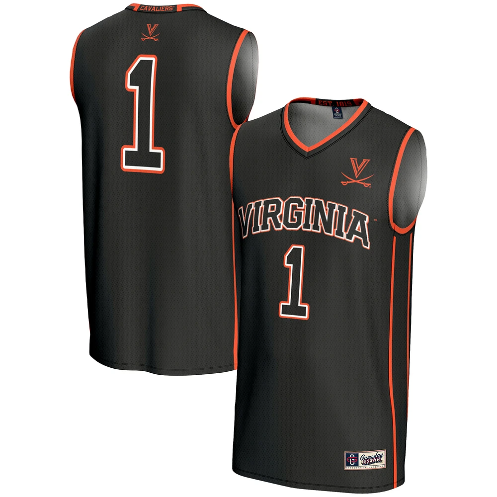 Male GameDay Greats #1 Virginia Cavaliers Lightweight Basketball Jersey