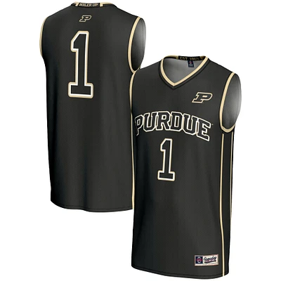 Youth GameDay Greats Black #1 Purdue Boilermakers Lightweight Basketball Jersey