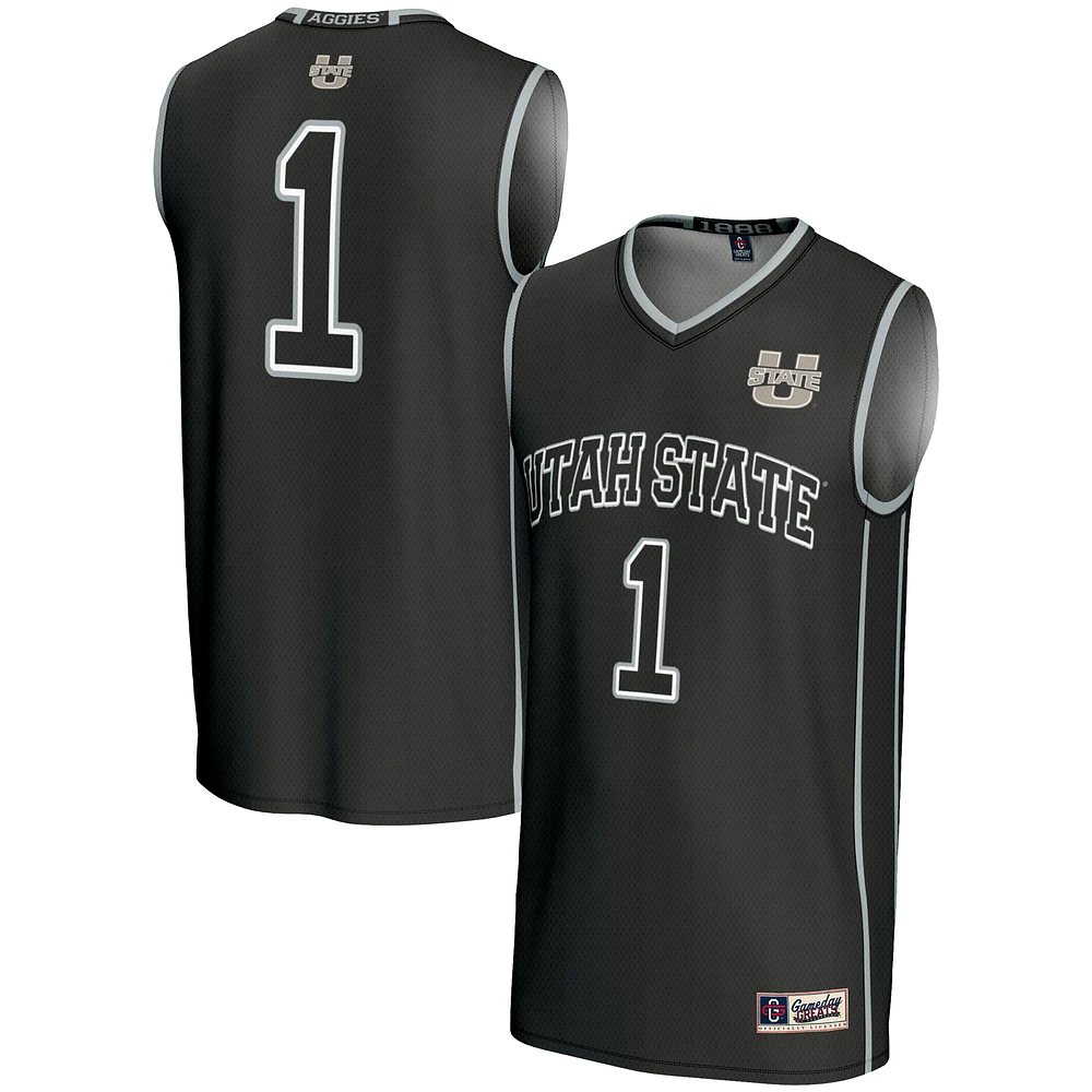 Youth GameDay Greats #1 Utah State Aggies Lightweight Basketball Jersey