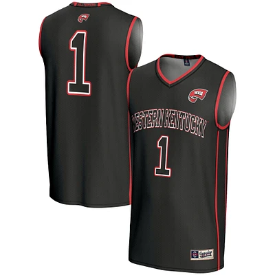 Youth GameDay Greats #1 Western Kentucky Hilltoppers Lightweight Basketball Jersey