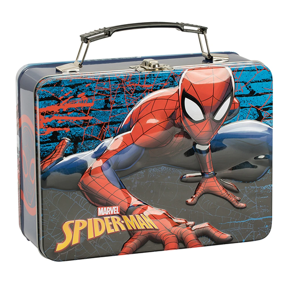 BIOWORLD Spider-Man Tin Tote Lunchbox