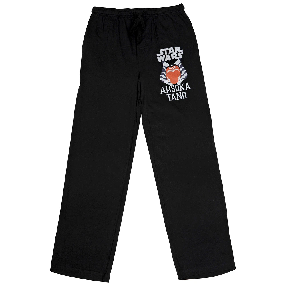 Men's BIOWORLD Black Star Wars Ahsoka Tano Pajama Pants