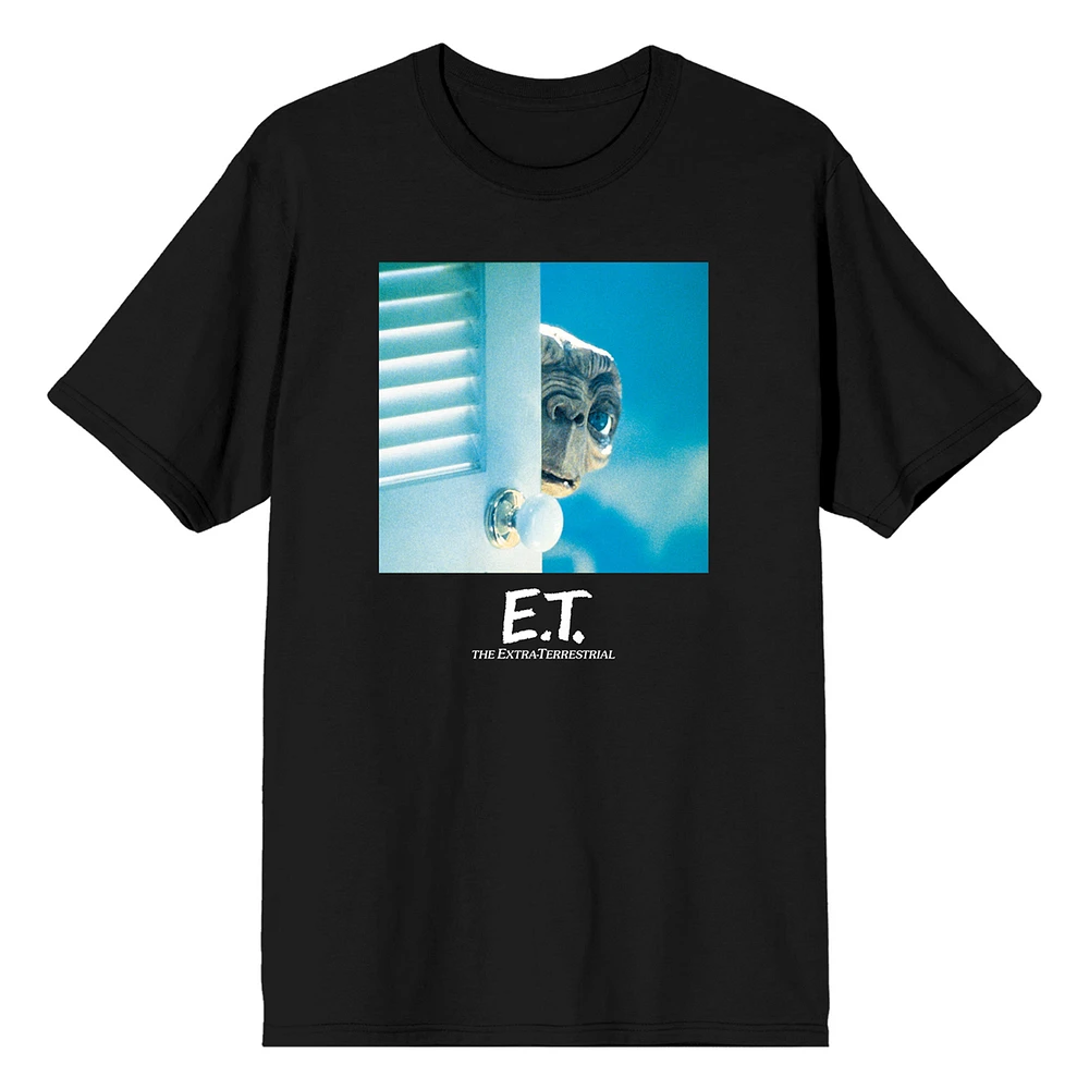 Unisex BIOWORLD Black E.T. the Extra-Terrestrial T-Shirt