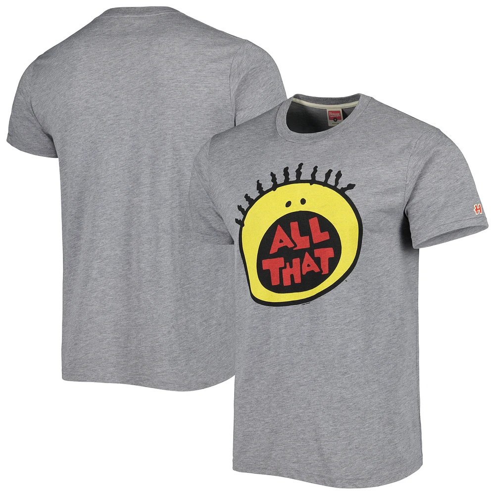 Unisex Homage Gray All That Tri-Blend T-Shirt