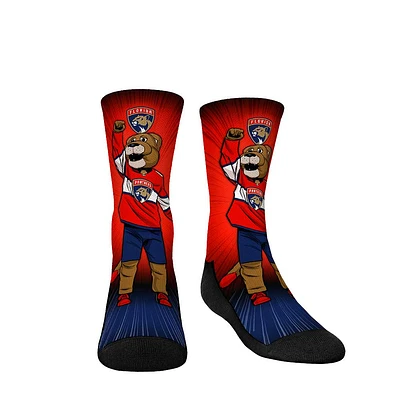 Youth Rock Em Socks Florida Panthers Mascot Pump Up Crew Socks