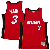 Women's Dwyane Wade Red Miami Heat 2005/06 Hardwood Classics Swingman Jersey