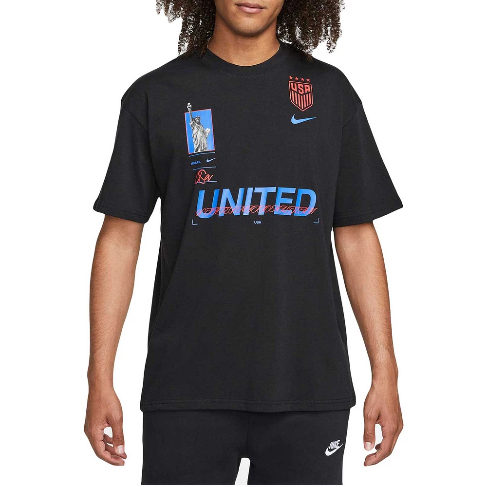 Men's Nike Black USWNT Original MAX90 T-Shirt