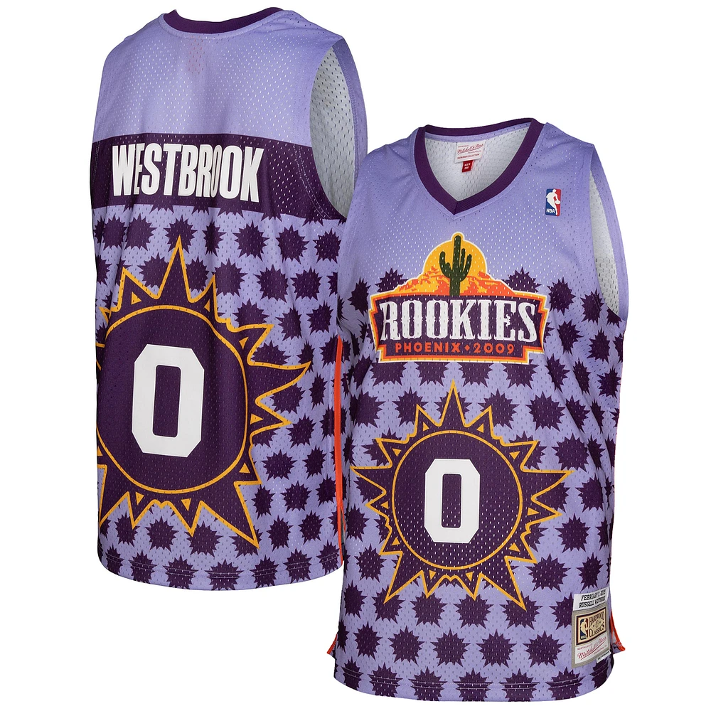 Men's Mitchell & Ness Russell Westbrook Purple 2009 Rising Stars Swingman Jersey