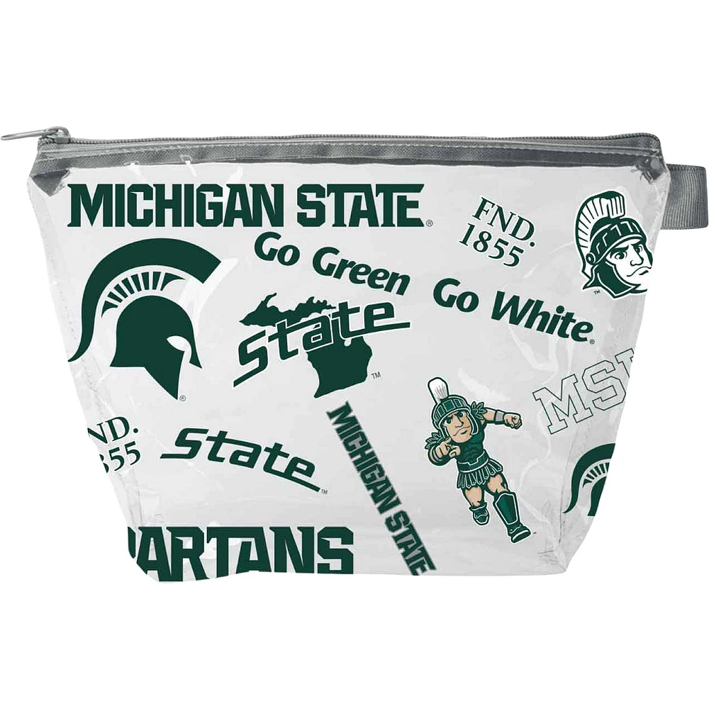 Women's Michigan State Spartans Medley Cosmetic Purse Pouch