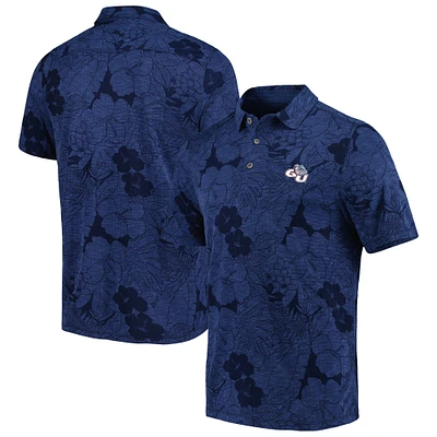 Men's Tommy Bahama Navy Gonzaga Bulldogs Miramar Blooms Polo