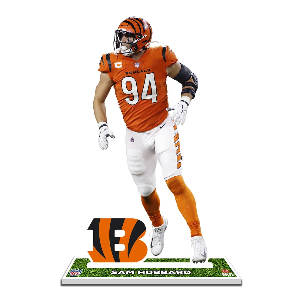 Sam Hubbard Cincinnati Bengals 12'' Player Standee Desktop Display
