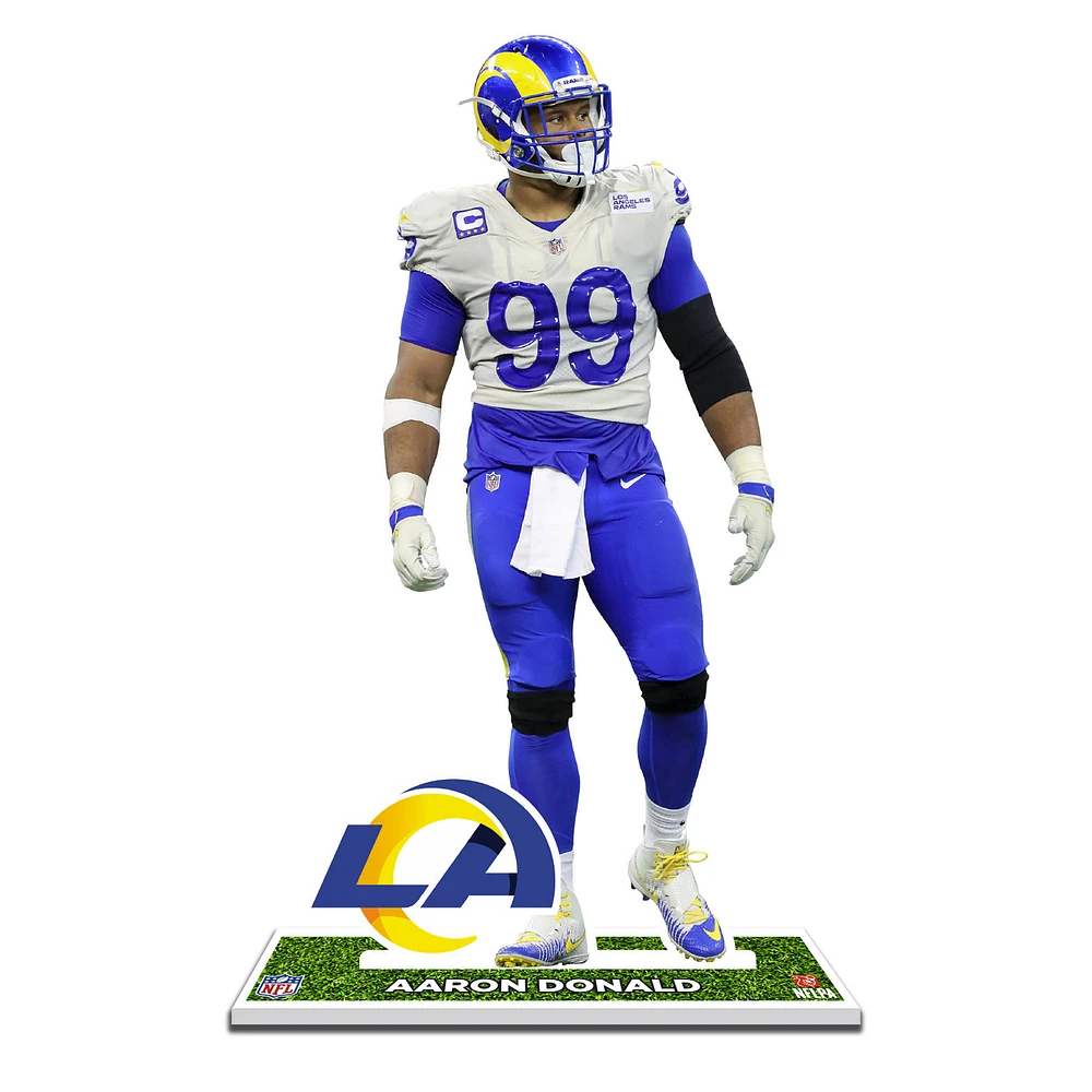 Aaron Donald Los Angeles Rams 12'' Player Standee Desktop Display