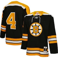 Men's Mitchell & Ness Bobby Orr Black Boston Bruins  1971 Blue Line Player Jersey