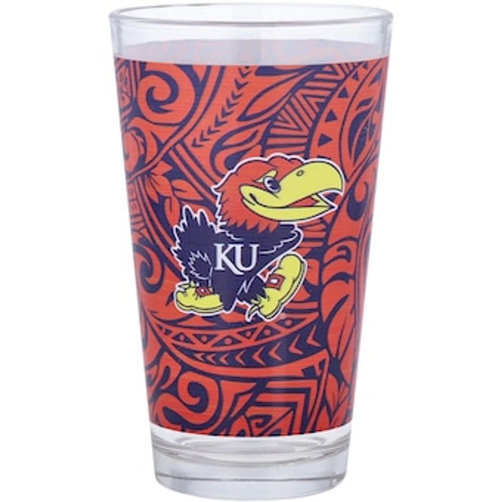 Kansas Jayhawks 16oz. Ohana Pint Glass