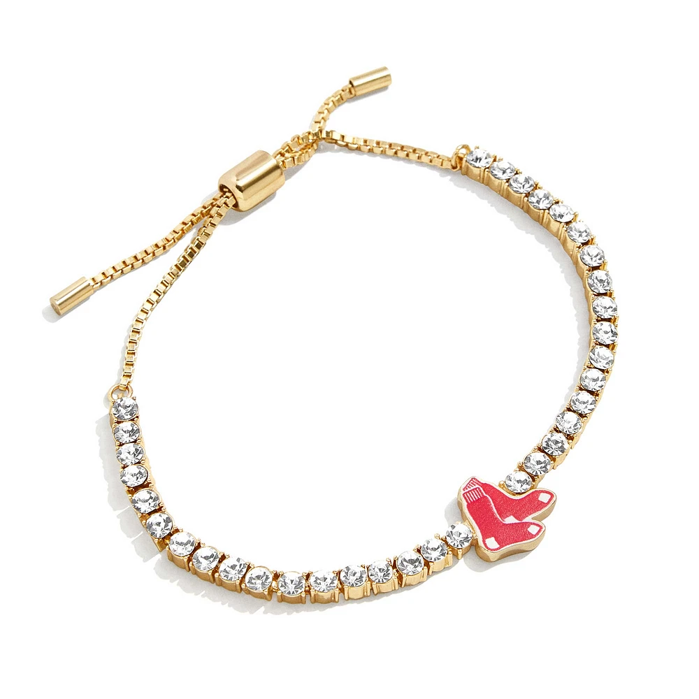 BaubleBar Boston Red Sox Pull-Tie Tennis Bracelet