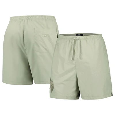 Men's Pro Standard Light Green Minnesota Vikings Neutrals 2.0 Woven Shorts