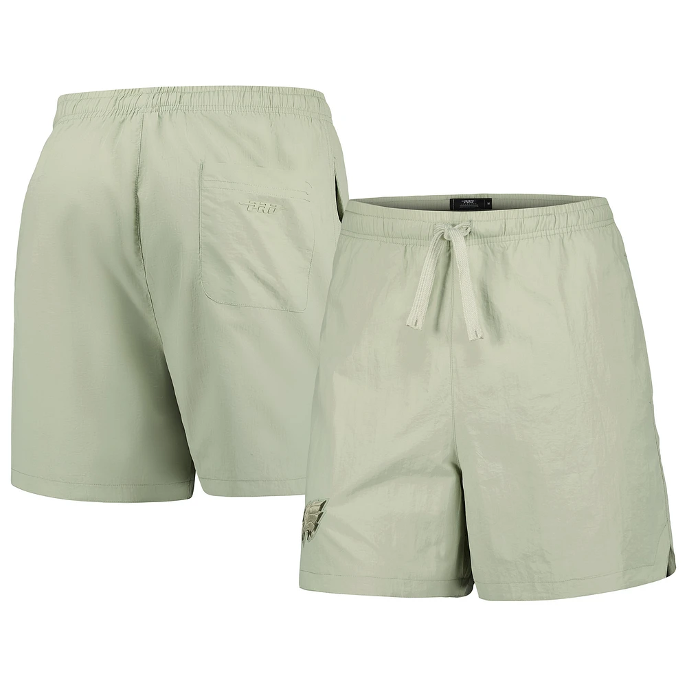 Men's Pro Standard Light Green Philadelphia Eagles Neutrals 2.0 Woven Shorts
