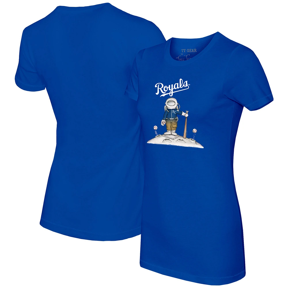 Women's Tiny Turnip Royal Kansas City Royals Astronaut T-Shirt