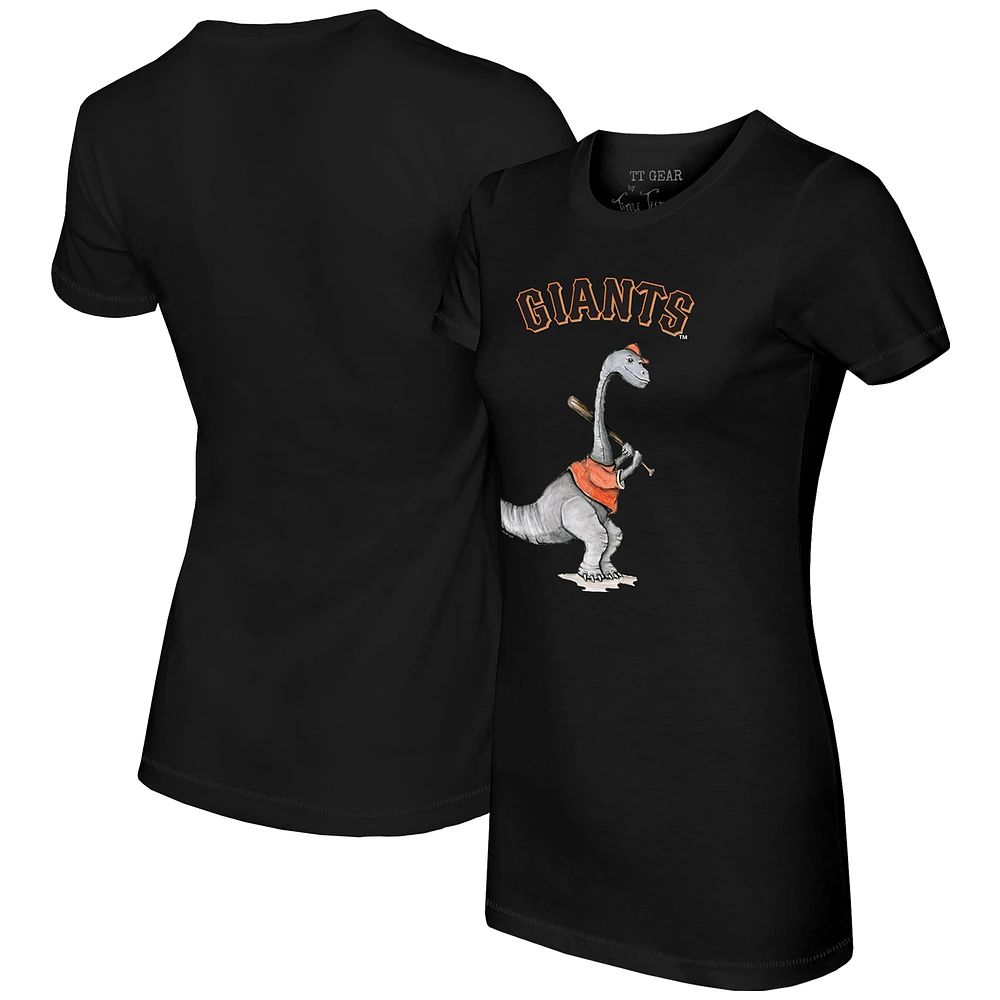 Women's Tiny Turnip Black San Francisco Giants Bronto T-Shirt