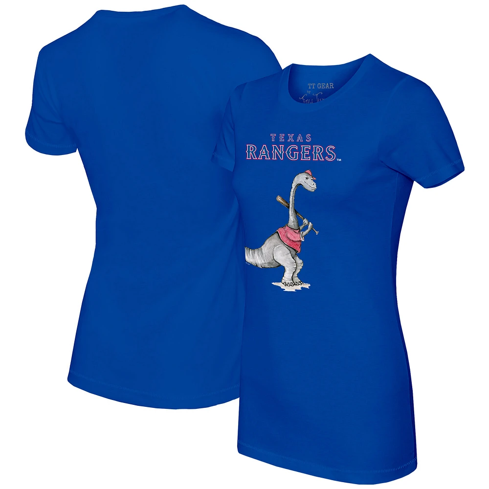 Women's Tiny Turnip Royal Texas Rangers Bronto T-Shirt
