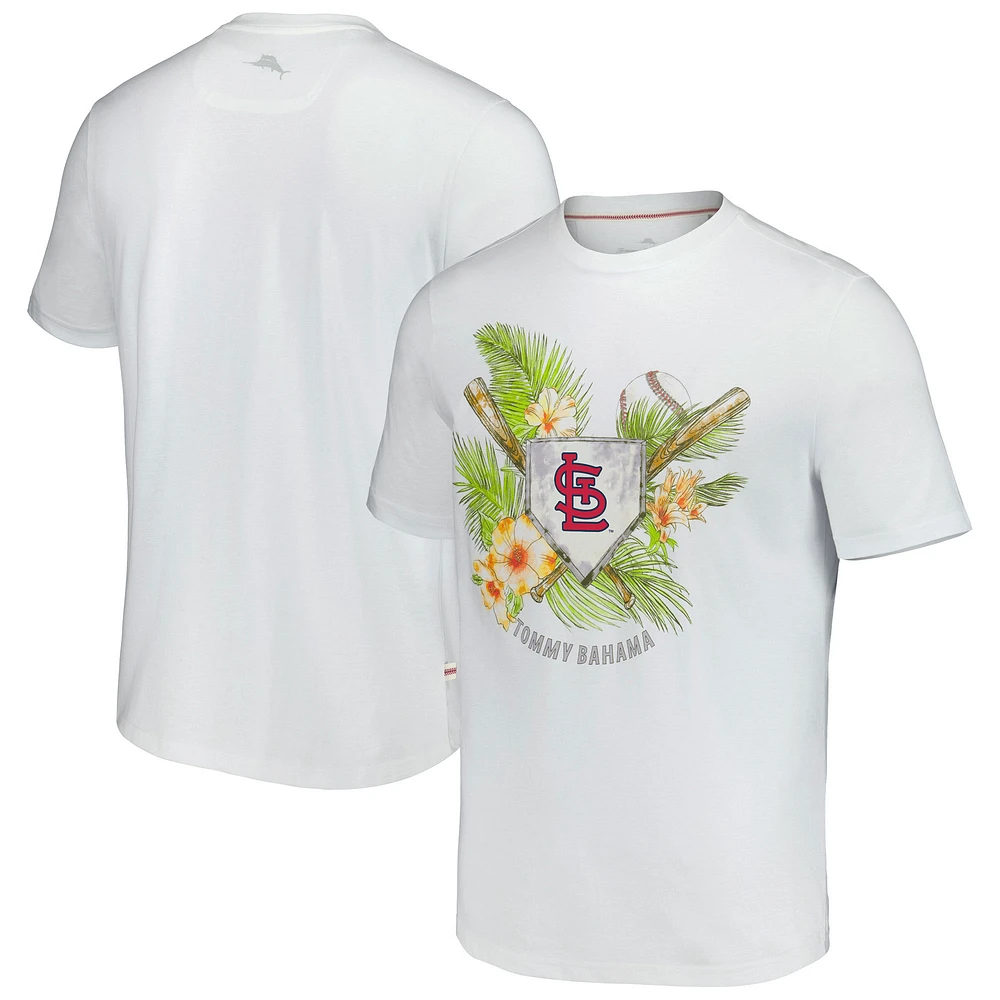 Men's Tommy Bahama White St. Louis Cardinals Island League T-Shirt