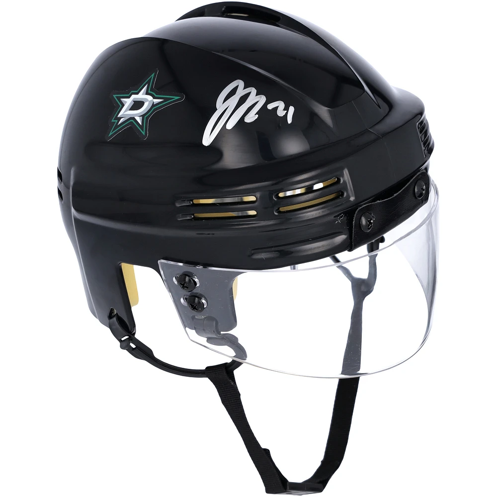 Jason Robertson Dallas Stars Autographed Black Mini Helmet