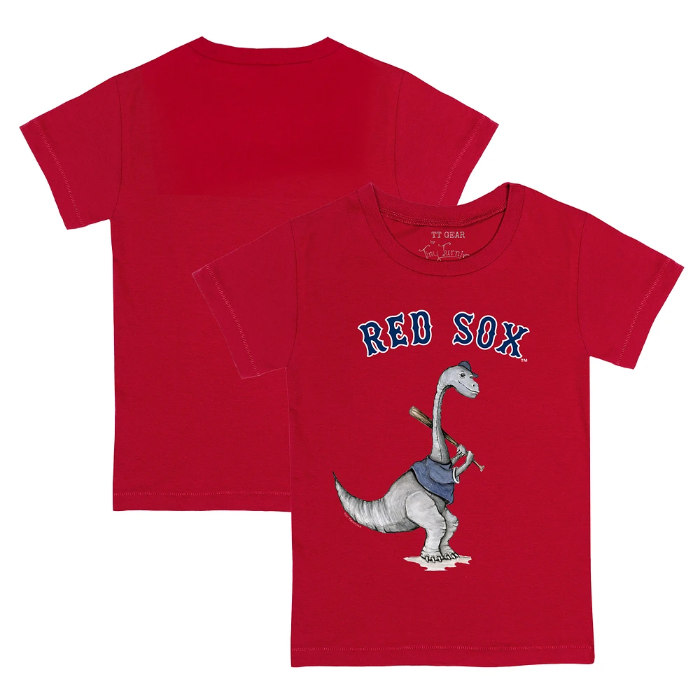 Toddler Tiny Turnip Red Boston Sox Bronto T-Shirt