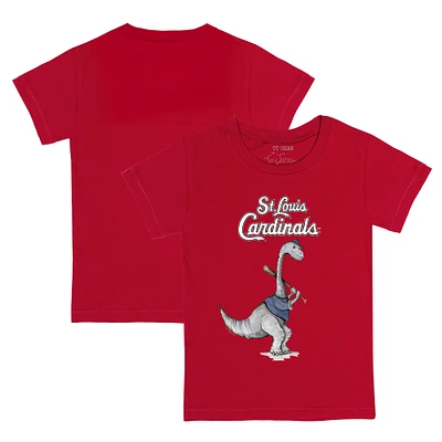 Toddler Tiny Turnip Red St. Louis Cardinals Bronto T-Shirt