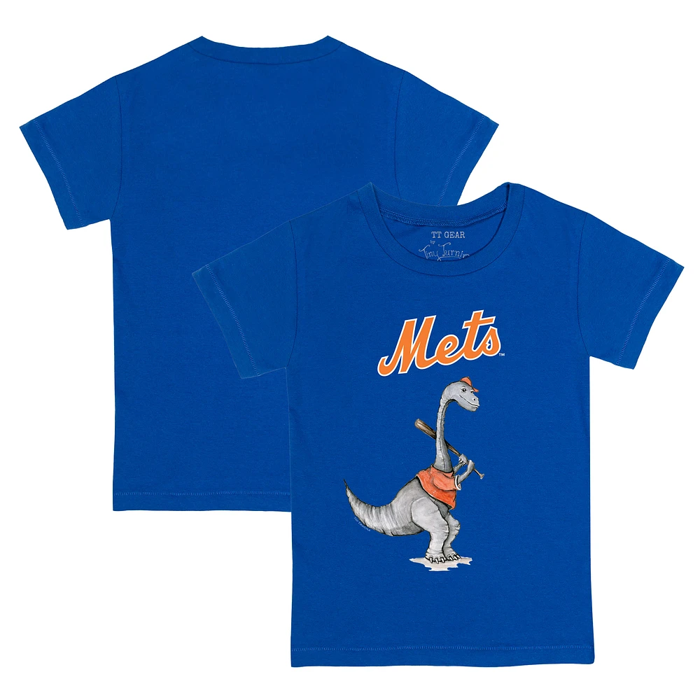 Toddler Tiny Turnip Royal New York Mets Bronto T-Shirt
