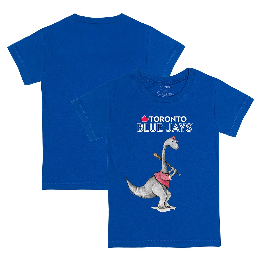 Toddler Tiny Turnip Royal Toronto Blue Jays Bronto T-Shirt