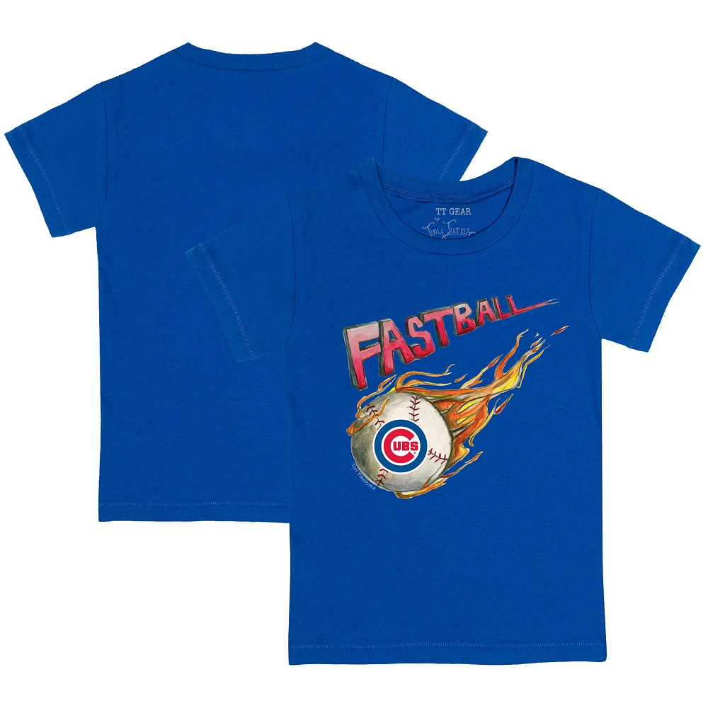 Toddler Tiny Turnip Royal Chicago Cubs Fastball T-Shirt