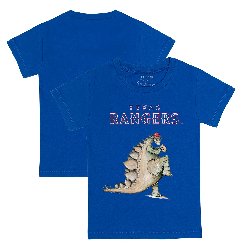 Toddler Tiny Turnip Royal Texas Rangers Stega T-Shirt