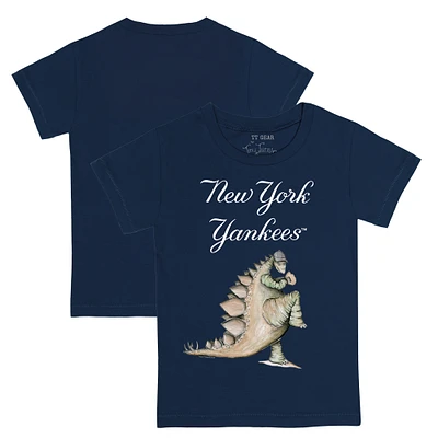 Toddler Tiny Turnip Navy New York Yankees Stega T-Shirt