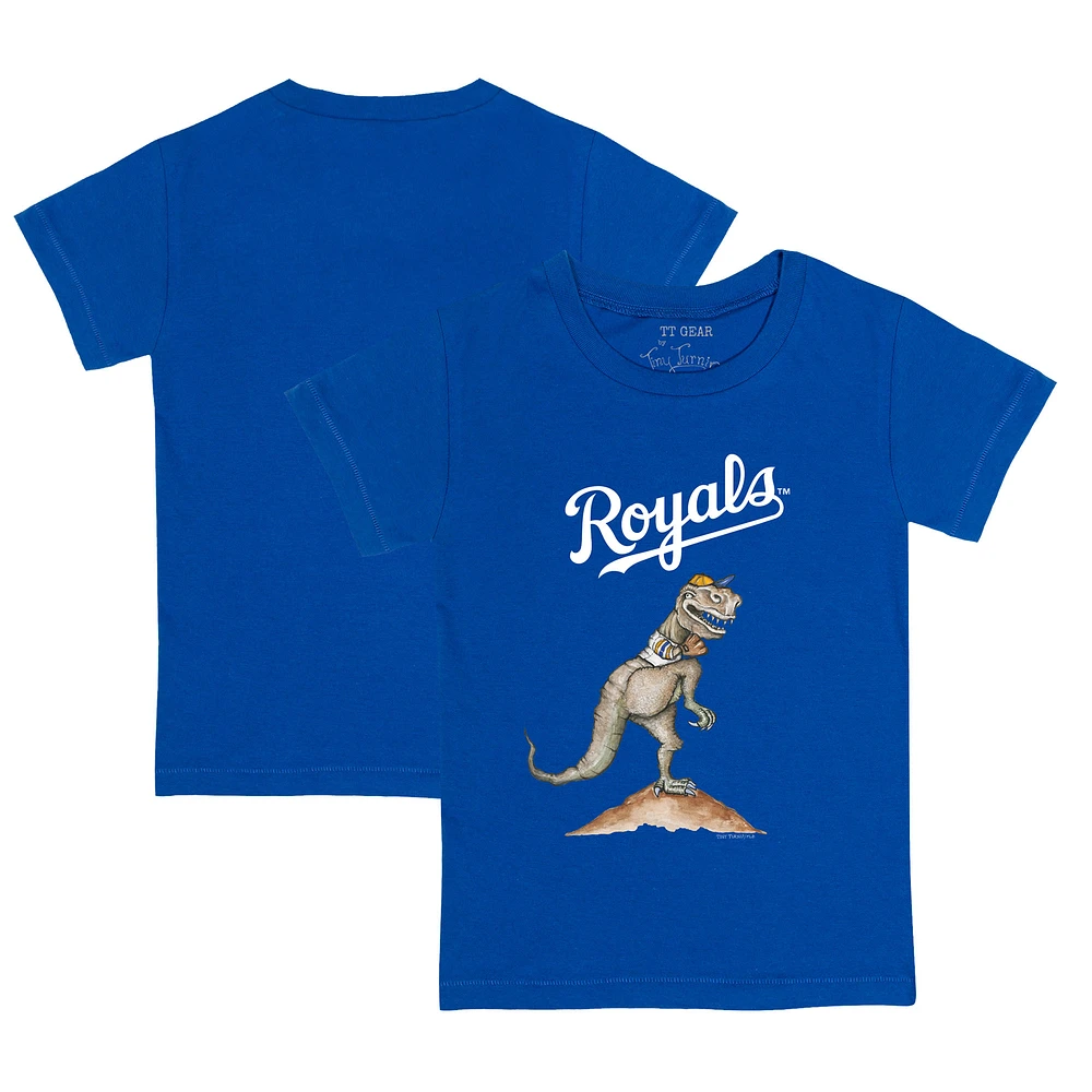 Toddler Tiny Turnip Royal Kansas City Royals TT Rex T-Shirt