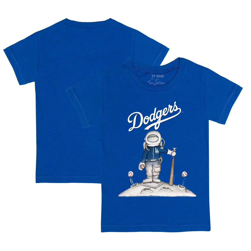 Youth Tiny Turnip Royal Los Angeles Dodgers Astronaut T-Shirt