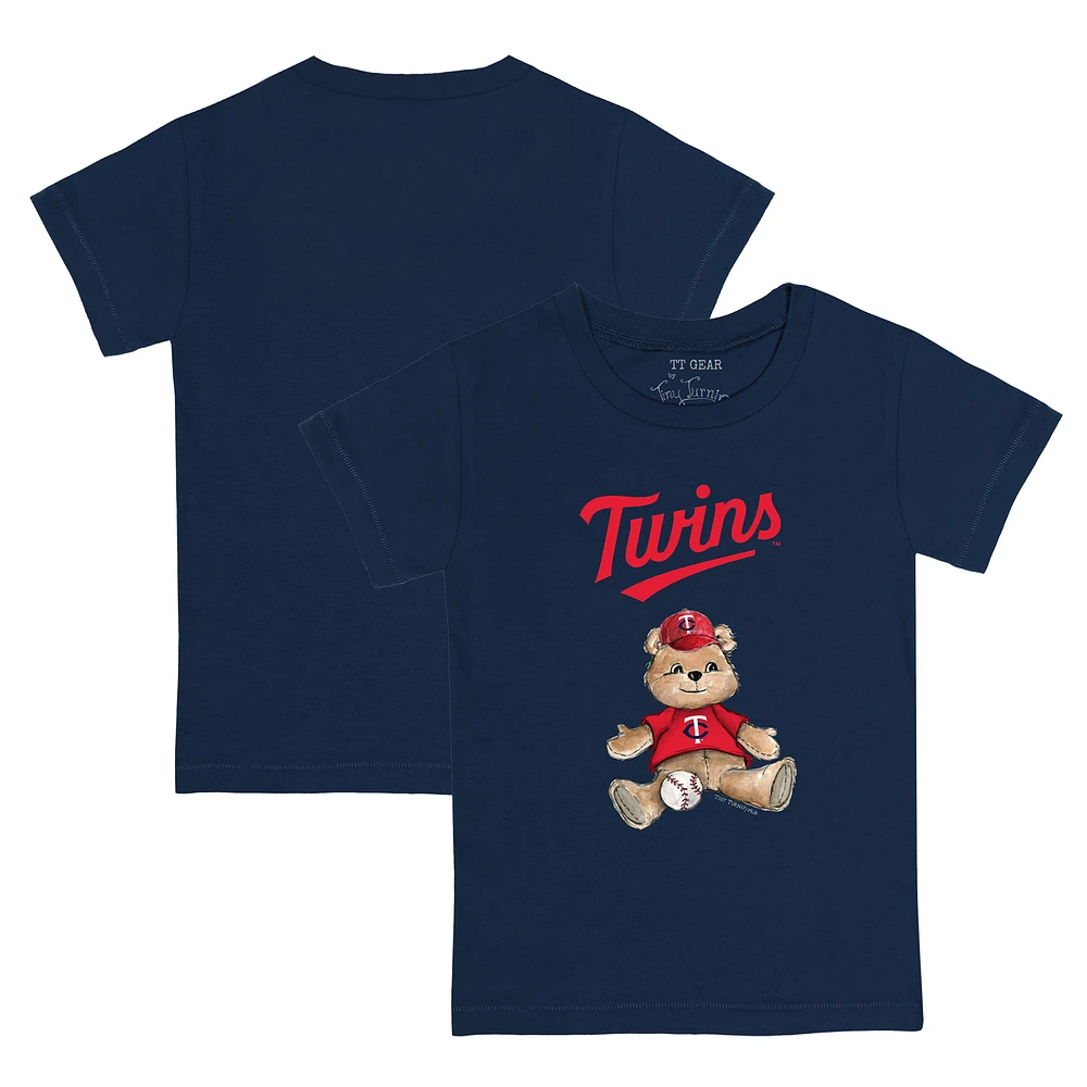 Youth Tiny Turnip Navy Minnesota Twins Teddy Boy T-Shirt