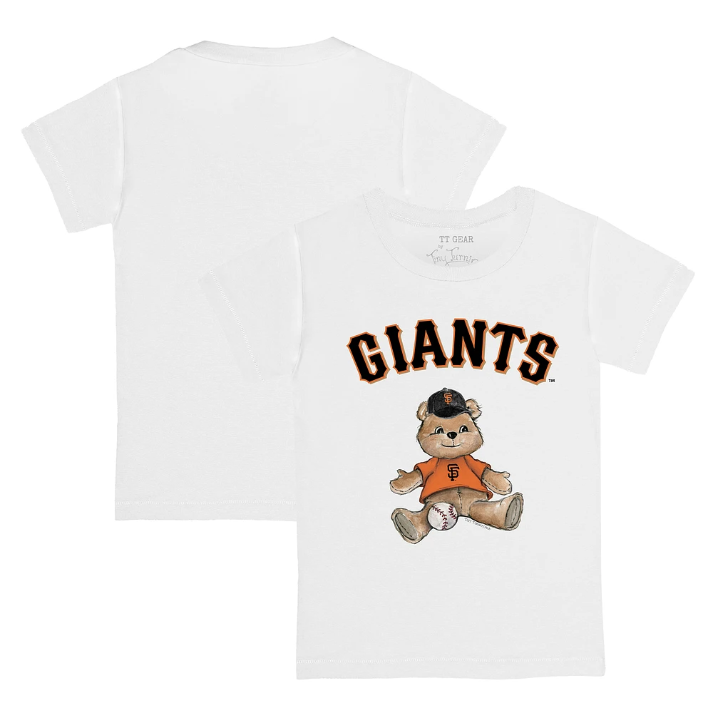 Youth Tiny Turnip White San Francisco Giants Teddy Boy T-Shirt