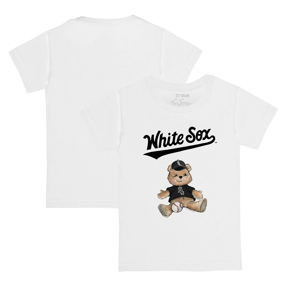 Youth Tiny Turnip White Chicago Sox Teddy Boy T-Shirt