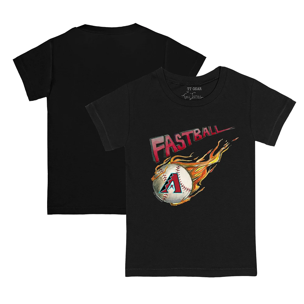 Youth Tiny Turnip Black Arizona Diamondbacks Fastball T-Shirt